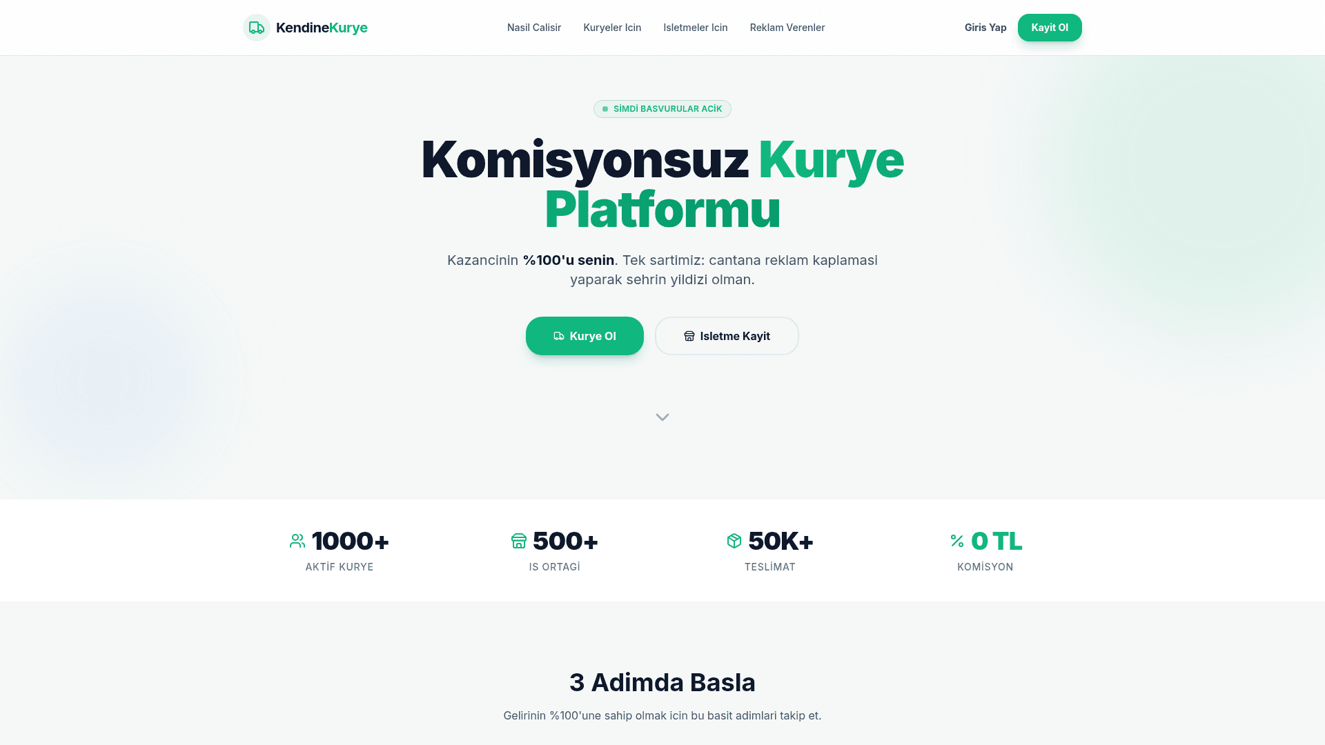Kendine Kurye