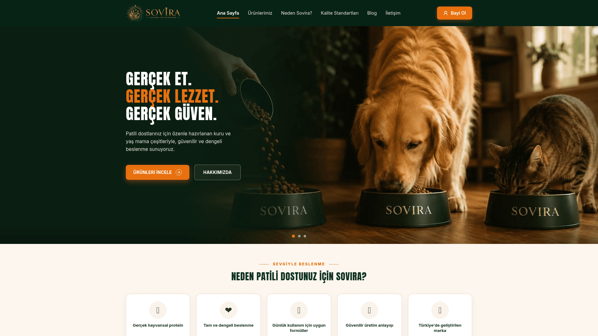 Sovira Pet Food